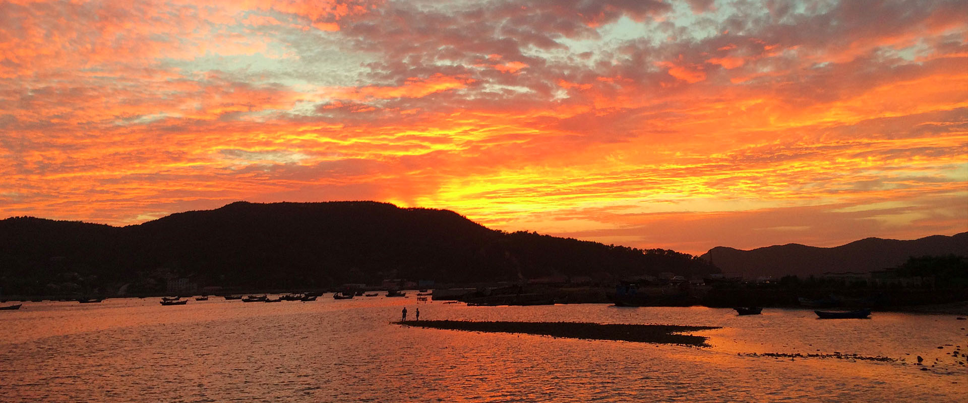 海洋岛夕阳景色