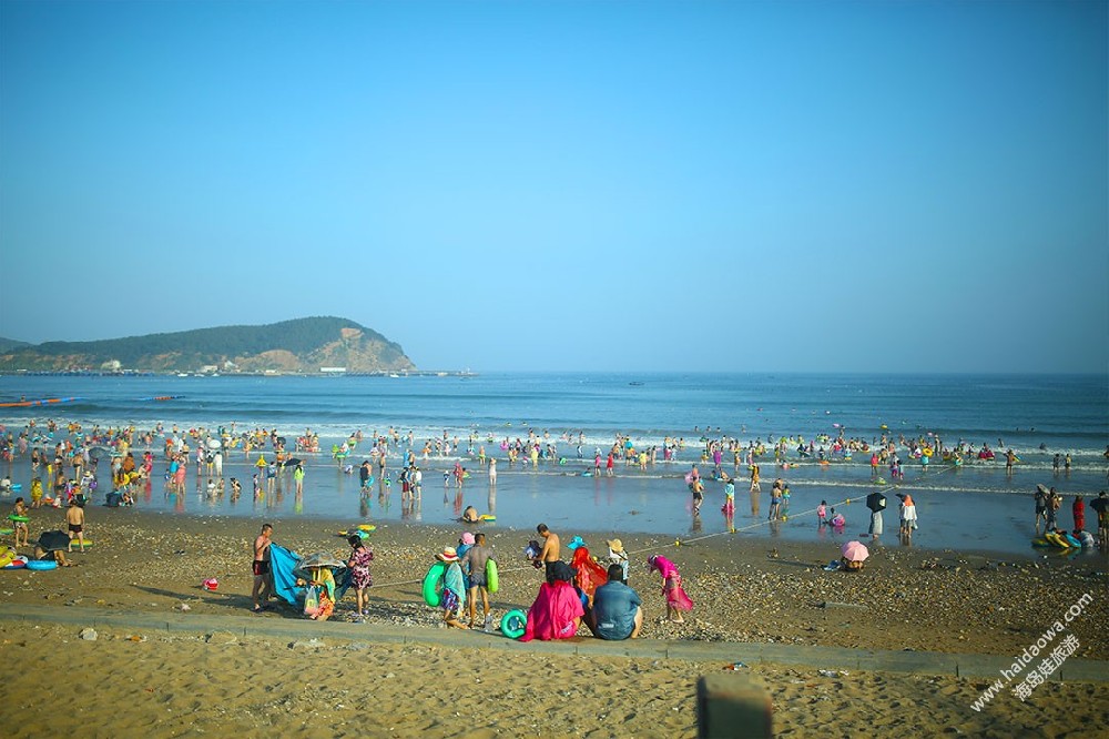 广鹿岛月亮湾沙滩浴场
