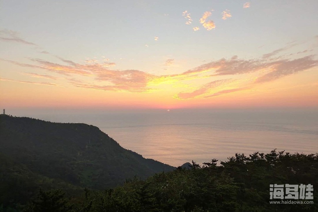 海洋岛日落景色